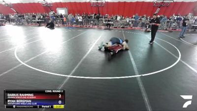 170 lbs Cons. Round 2 - Darius Rahming, Askren Wrestling Academy vs Ryan Bergman, Watertown Wrestling Club