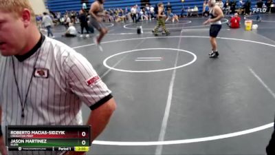 285 lbs Round 1 - Jason Martinez, Klein vs Roberto Macias-Sidzyik, Creighton Prep