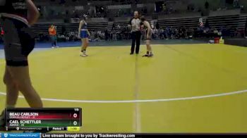 115 lbs Semis (4 Team) - Jackson Jenniges, Adrian vs Liam Jennissen, Staples-Motley