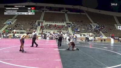 5A 132 lbs Cons. Round 2 - David Dawson, Charles Henderson HS vs Landon East, Valley High School