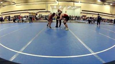 285 lbs Champ. Round 2 - Lincoln Carlson, East Stroudsburg University vs Stephos Georgiou, Cornerstone University