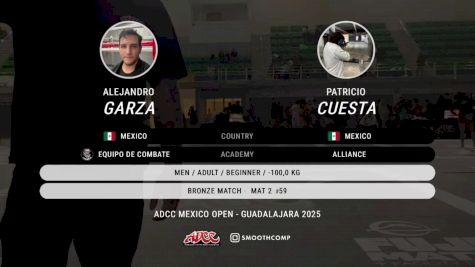 Alejandro Garza vs Patricio Cuesta 2025 ADCC Guadalajara Open