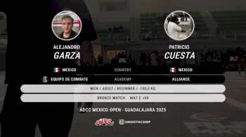 Alejandro Garza vs Patricio Cuesta 2025 ADCC Guadalajara Open