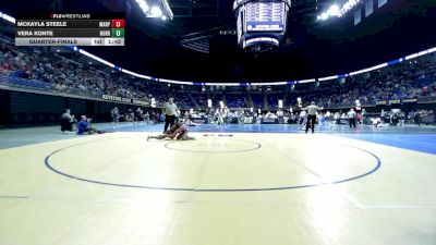 100 lbs Quarterfinal - McKayla Steele, Marple Newtown vs Vera Konte, Norristown