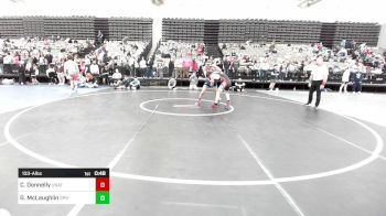 133-A lbs Consi Of 4 - Chris Donnelly, Unattached vs Greg McLaughlin, GPS Wrestling Club