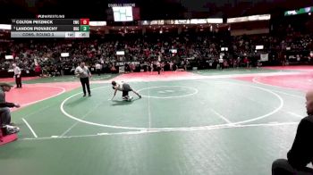 100 lbs Cons. Round 3 - Colton Petznick, EWC3 vs Landon Piovarchy, ROGA