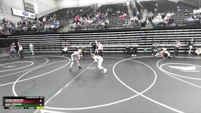 135 lbs Cons. Round 5 - Gage Atkinson, Green Canyon vs Cohen Knighton, Farmington High School