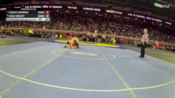 D2-144 lbs Cons. Round 2 - Cole Orcutt, Goodrich vs Logan Adleman, Eaton Rapids