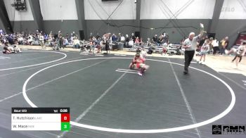 65 lbs Consi Of 8 #2 - Trey Hutchison, Lakeland vs Wyatt Mace, Independent