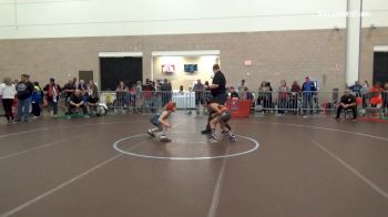 80 lbs Quarterfinal - Brooklyn Perez, Team Arizona vs Makenna Corcoran, Team New York