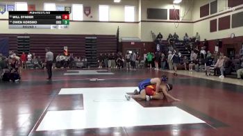 144 lbs Round 1 - Owen Korsmo, Crestwood, Cresco vs Will Synder, Carlisle