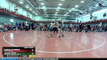 85 lbs Champ. Round 1 - Carlos Gutierrez, Crawfordsville vs Chance Smith, Mishawaka Wrestling Club