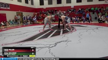 285 lbs Cons. Semi - Kole Balvanz, Crestwood, Cresco vs Tate Miller, AGWSR