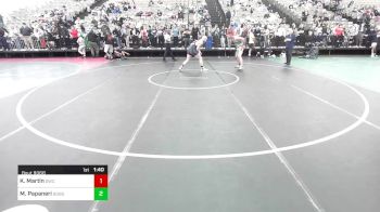 197-A lbs Quarterfinal - Kyler Martin, Grainhouse Wrestling Club vs Mark Papaneri, Goggle Squad