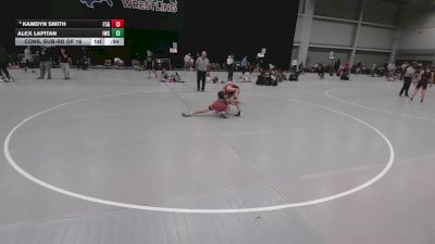 100 lbs Cons. Sub-rd Of 16 - Kamdyn Smith, F-5 Grappling vs Alex Lapitan, ISI Wrestling Club