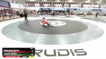 107 lbs 23rd Place Match - Bernardo Roque, Izzy Style Wrestling vs Samuel Moody, Sanderson Wrestling Academy