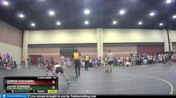 52 lbs Round 2 - Lennox Shoulders, Waterloo Bulldogs Wrestling vs Justin Edwards, SabertoothWrestlingClub