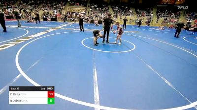 67 lbs Quarterfinal - Braden St.Romain, R.A.W. vs Kirk Walker III, Tulsa Blue T Panthers