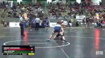A 132 lbs Champ. Round 1 - Grant Hawkinson, Page vs Malachi Ray, Stone Memorial