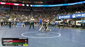 1A-126 lbs Champ. Round 1 - Gage Burden, New London vs Jordan Smith, Riverside, Oakland