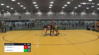 130 lbs Quarterfinal - Aidan Costello, Elite Athletic Club Liberty vs Luke Barham, G2 Illinois