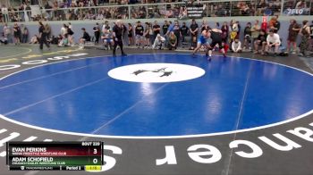 86 lbs Round 2 - Adam Schofield, Chugach Eagles Wrestling Club vs Evan Perkins, Nikiski Freestyle Wrestling Club