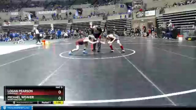 75 lbs Semis & 1st Wrestleback (8 Team) - Michael Weaver, Worthington ...