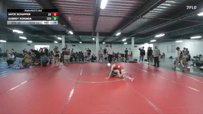 84 lbs Round 2 - Jayce Schaffer, Steller Trained Embo vs Aubrey Kokinda, Terps Xtreme