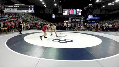 165 lbs Cons. Rd Of 64 - Cole Kansteiner, NE vs Ryder Thomas, AK