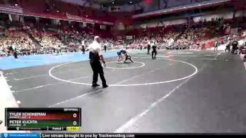 170 lbs D2/d3 - Semi-finals (sat 10:00am.) - Peter Kuchta, Coleman vs Tyler Schoneman, Random Lake