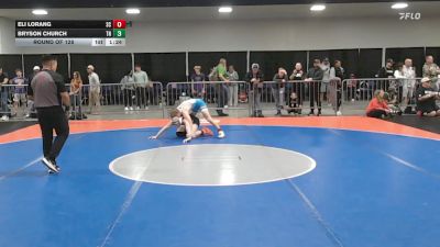 113 lbs Round Of 128 - Eli Lorang, SC vs Bryson Church, TN