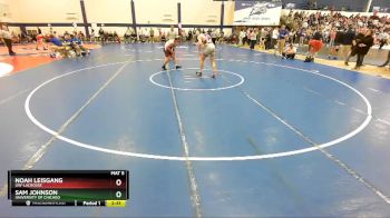 165 lbs Champ. Round 2 - Sam Johnson, University Of Chicago vs Noah Leisgang, UW-LaCrosse
