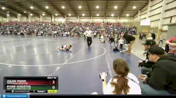 52 lbs 5th Place Match - Julian Taoho, Timpanogos Wrestling vs Ryder Augustus, Westlake Wrestling Club