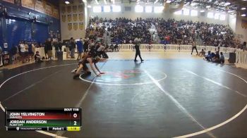 106 lbs Cons. Round 1 - Jordan Anderson, Plant City vs John Yelvington, Sarasota