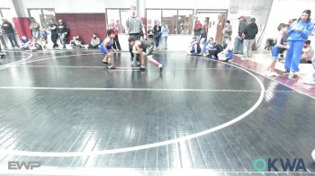 83 lbs Rr Rnd 2 - Kaydan Osborn, Ponca City Wildcat Wrestling vs Malachi Foster, Ponca City Wildcat Wrestling