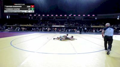 184 lbs Consi Of 8 #1 - Hayden Ramaeker, Jamestown vs Connor Cooper, Life
