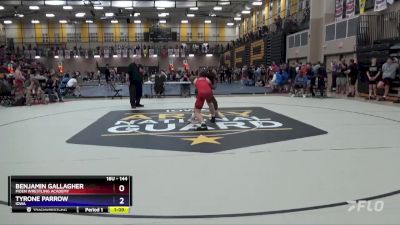 144 lbs Quarterfinal - Benjamin Gallagher, Moen Wrestling Academy vs Tyrone Parrow, Iowa