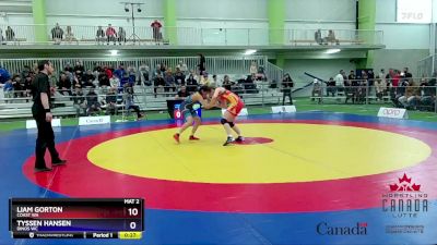 57kg Cons. Round 1 - Riley Cayer, Dinos WC vs Arleen Marara, Independent WC