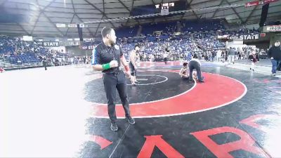 220 lbs 3rd Place Match - Damien Spears, Okanogan Underground Wrestling Club vs Russell Amadeo, Team Aggression Wrestling Club