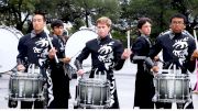 Round Rock Drums Split Between Snares and Tenors