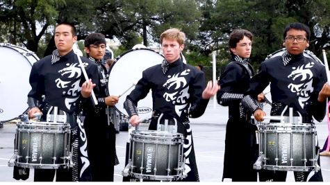Round Rock Drums Split Between Snares and Tenors