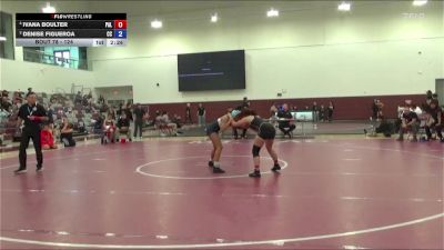 124 lbs Cons. Semi - Ivana Boulter, Palomar College vs Denise Figueroa, Cerritos College