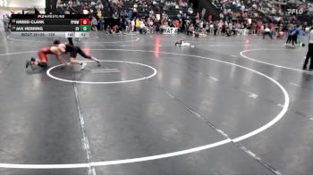 120 lbs Cons. Round 2 - Jax Herring, Southwest Valley vs Kreed Clark, Pikes Peak Warriors Wrestling