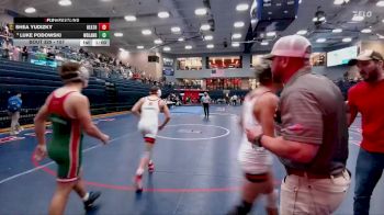 157 lbs Cons. Round 3 - Luke Podowski, Conroe The Woodlands vs Shea Yudizky, Rockwall Heath