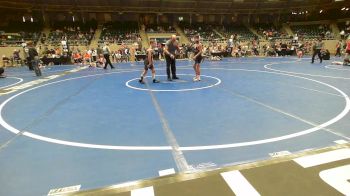 85 lbs Round Of 16 - Jett Manning, Barnsdall Youth Wrestling vs Channing Anno, HURRICANE WRESTLING ACADEMY