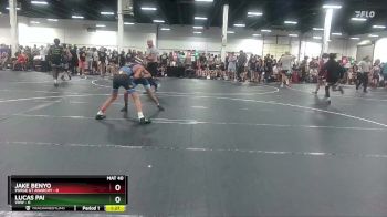 98 lbs Round 1 (6 Team) - Jake Benyo, Purge GT Anarchy vs Lucas Pai, VHW