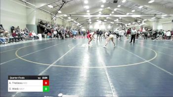 174 lbs Quarterfinal - Adam Thebeau, Nebraska vs Danny Wask, Navy