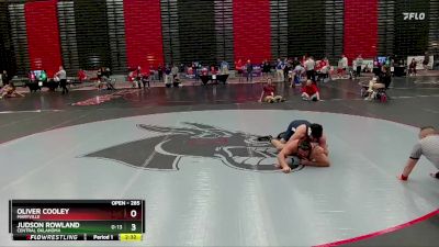 285 lbs Cons. Round 2 - Judson Rowland, Central Oklahoma vs Oliver Cooley, Maryville