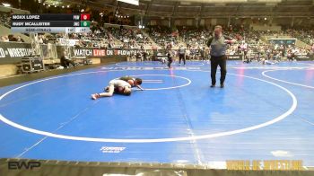 70 lbs Semifinal - Moxx Lopez, Proving Grounds Wrestling vs Rudy McAllister, Juggernaut Wrestling Club