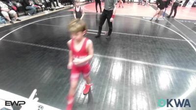 60 lbs Consi Of 8 #2 - Wyatt Garcia, Wagoner Takedown Club vs Cohen Mccurtain, Wild